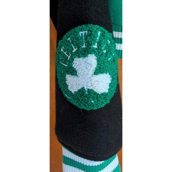 Boston Celtics Ultra Game Varsity Jacket Youth Medium NEW Green/Black - Picture 4 of 6